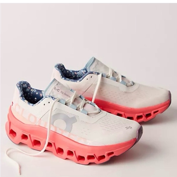 Free People X ON Cloud Monster Cloudmonster Running Sneakers Shoes Size 8 - Picture 8 of 9